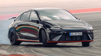 Interior of the Ford Mustang GTD, showcasing its racing-inspired design