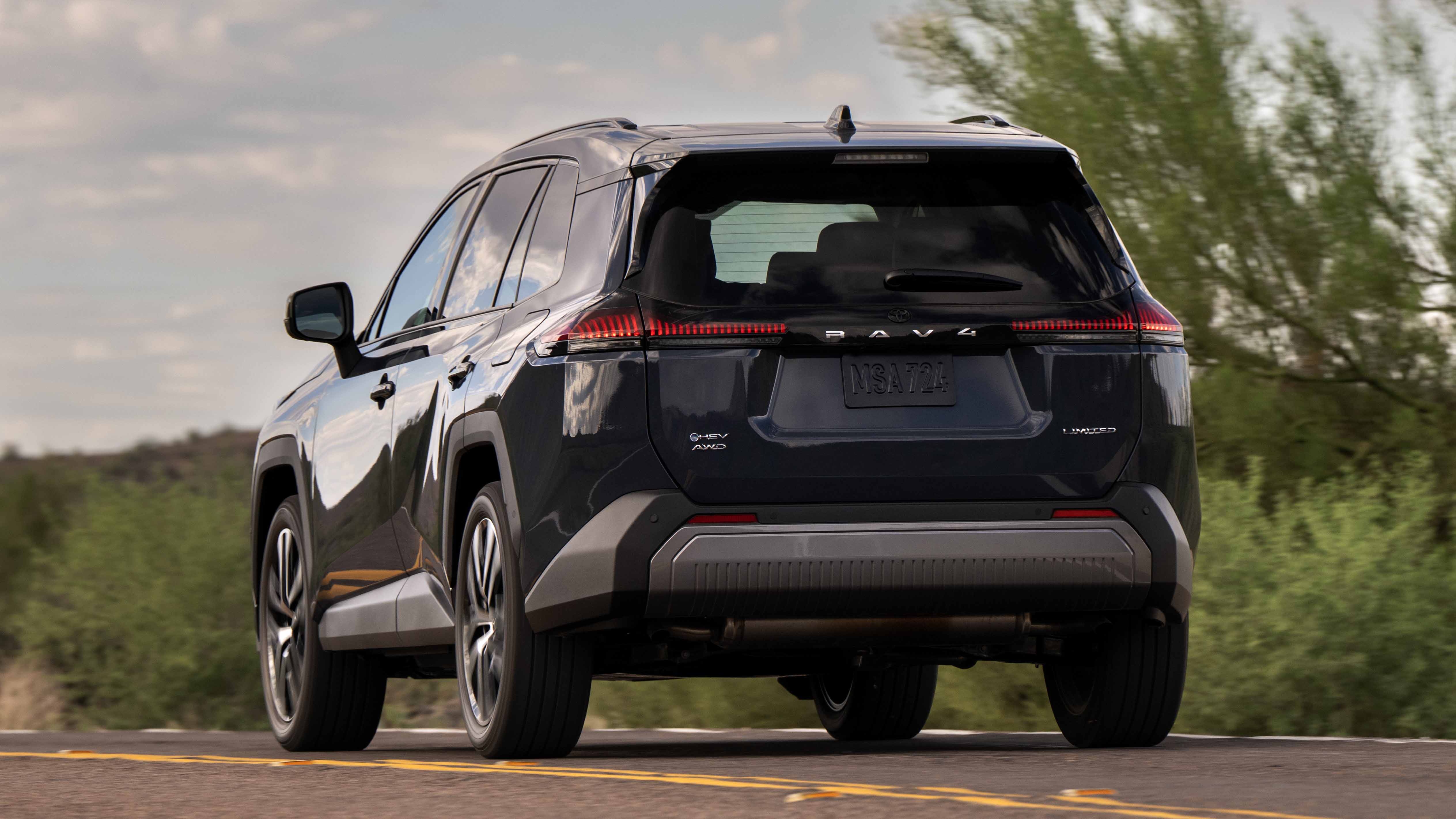 Variety of trims for the 2025 Toyota RAV4 Different trim levels of the 2025 Toyota RAV4