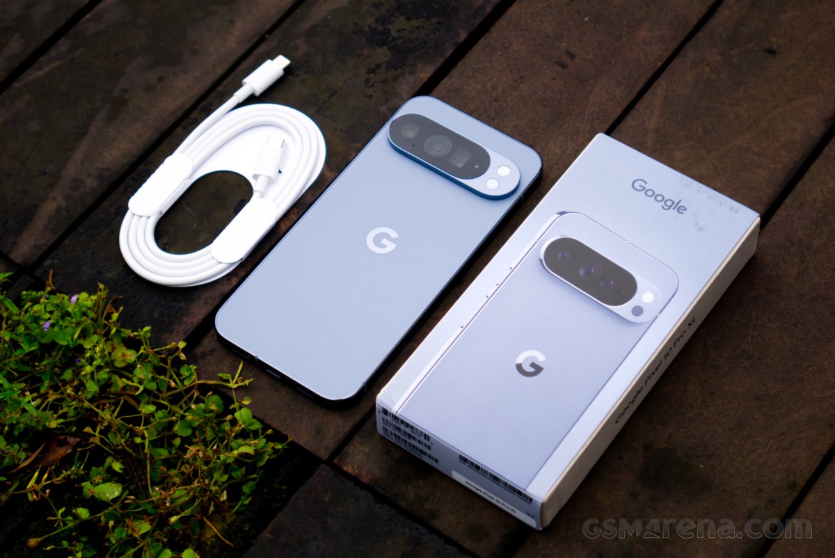 The Google Pixel 10 Pro XL displaying vibrant colors and sharp details