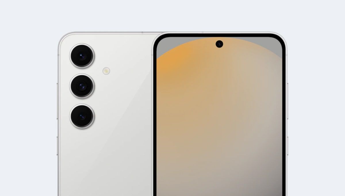 Samsung Galaxy S24 rendering showcasing its design