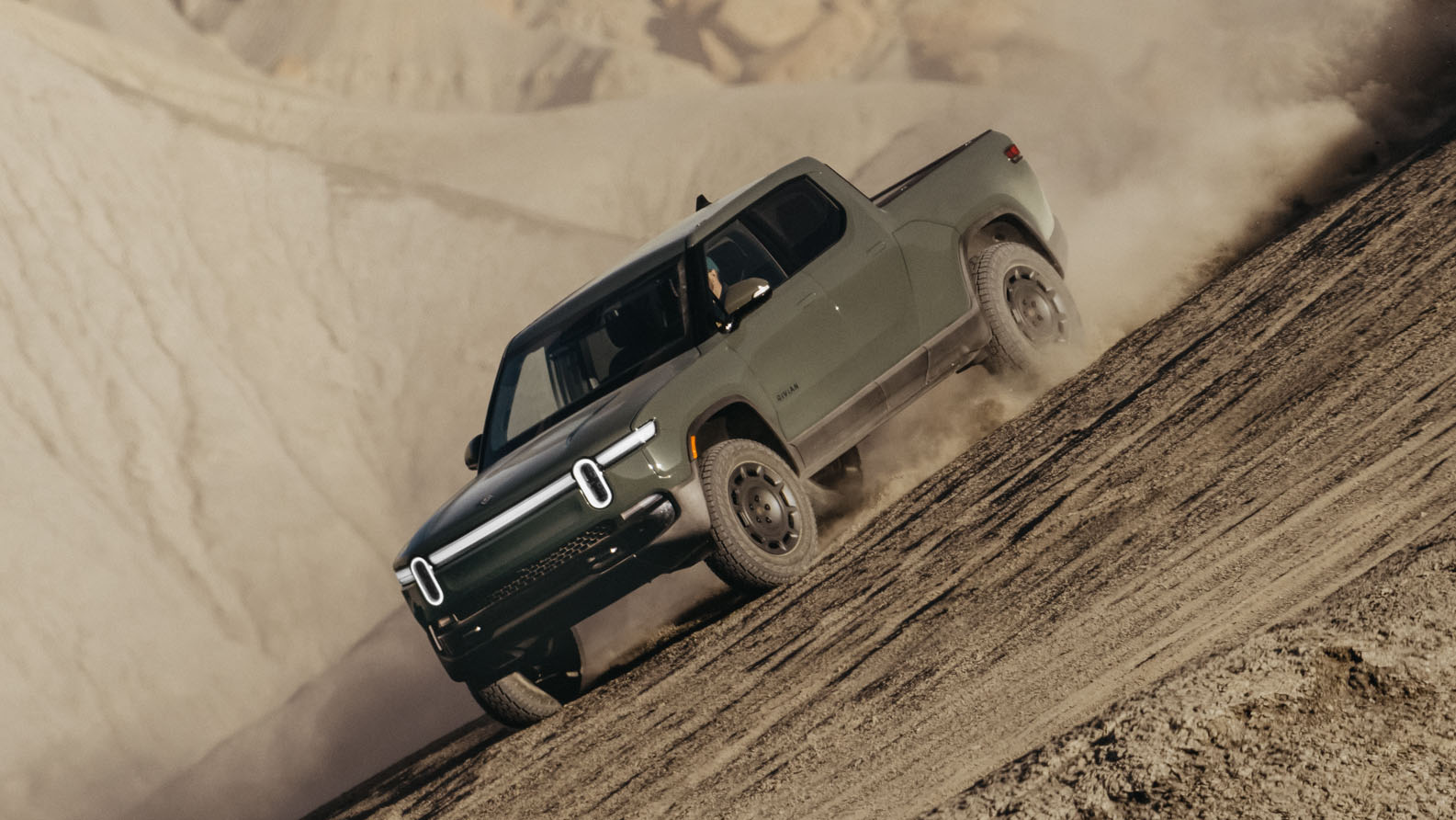 The advanced technology and features of the Rivian R1T