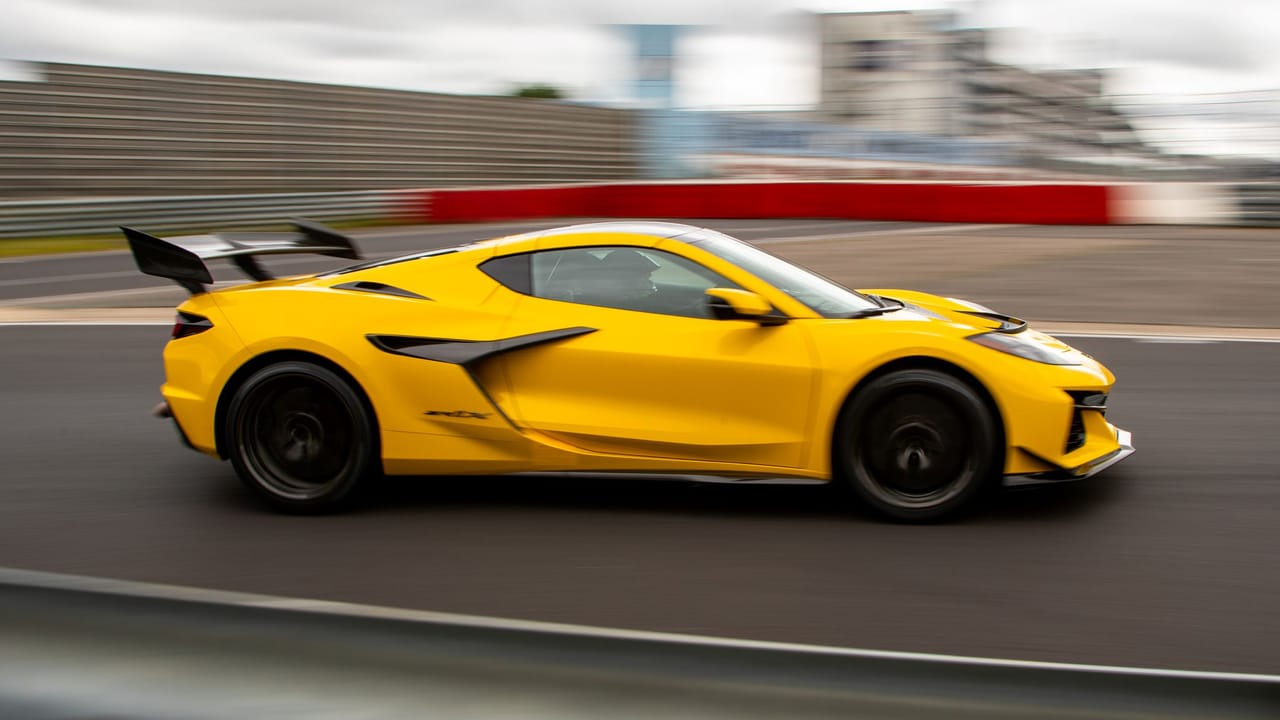 Corvette ZR1X dominating the Nürburgring