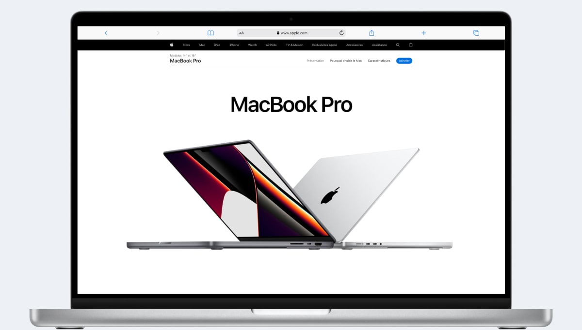 Apple MacBook Pro 16 inch 2021 model