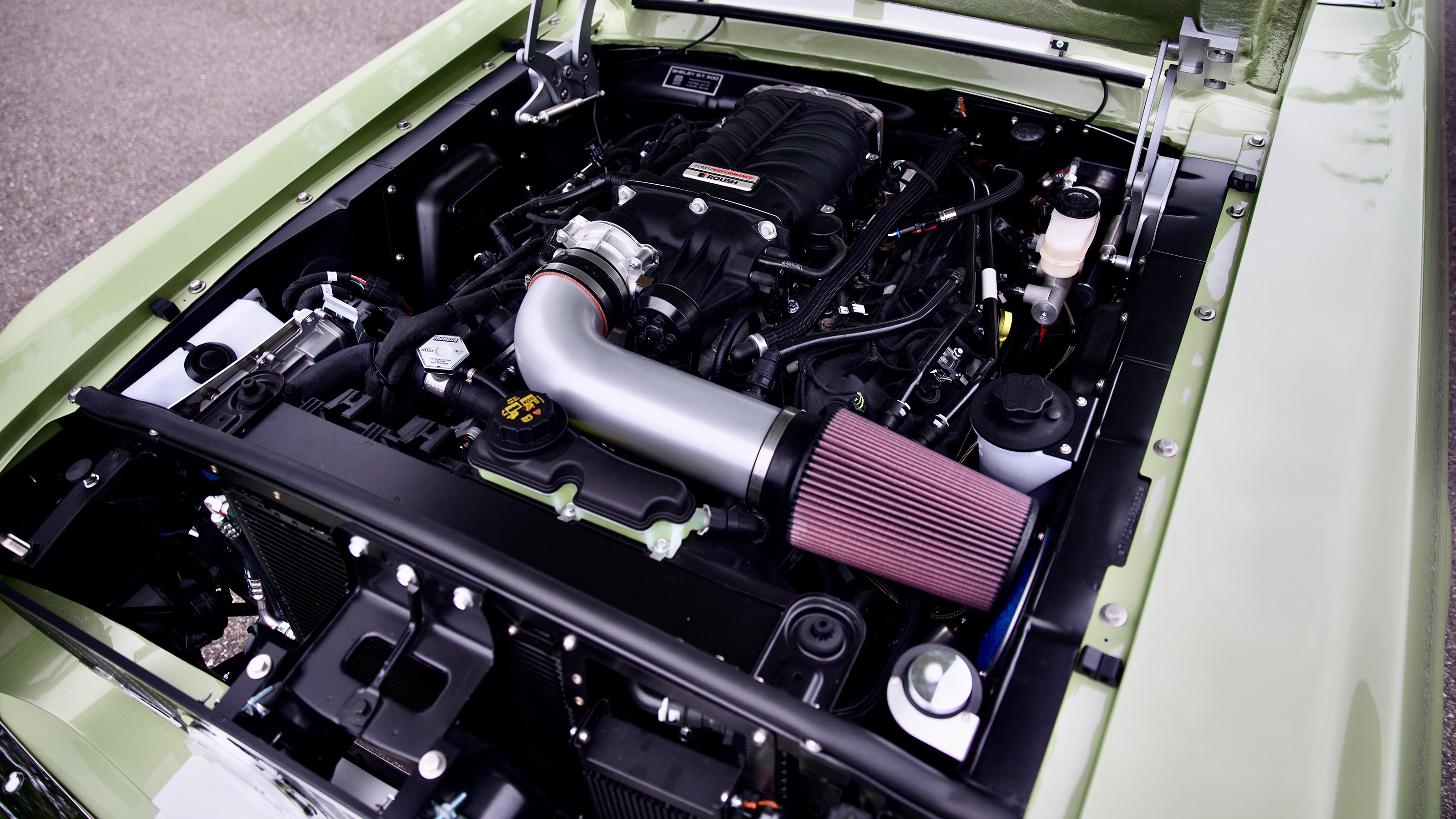 Revology GT500 interior, showcasing modern features