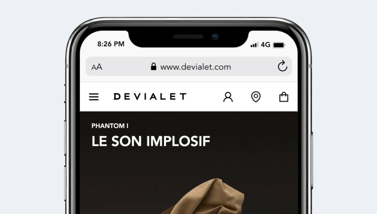 iPhone X showing its innovative design Apple iPhone X displaying its edge-to-edge display