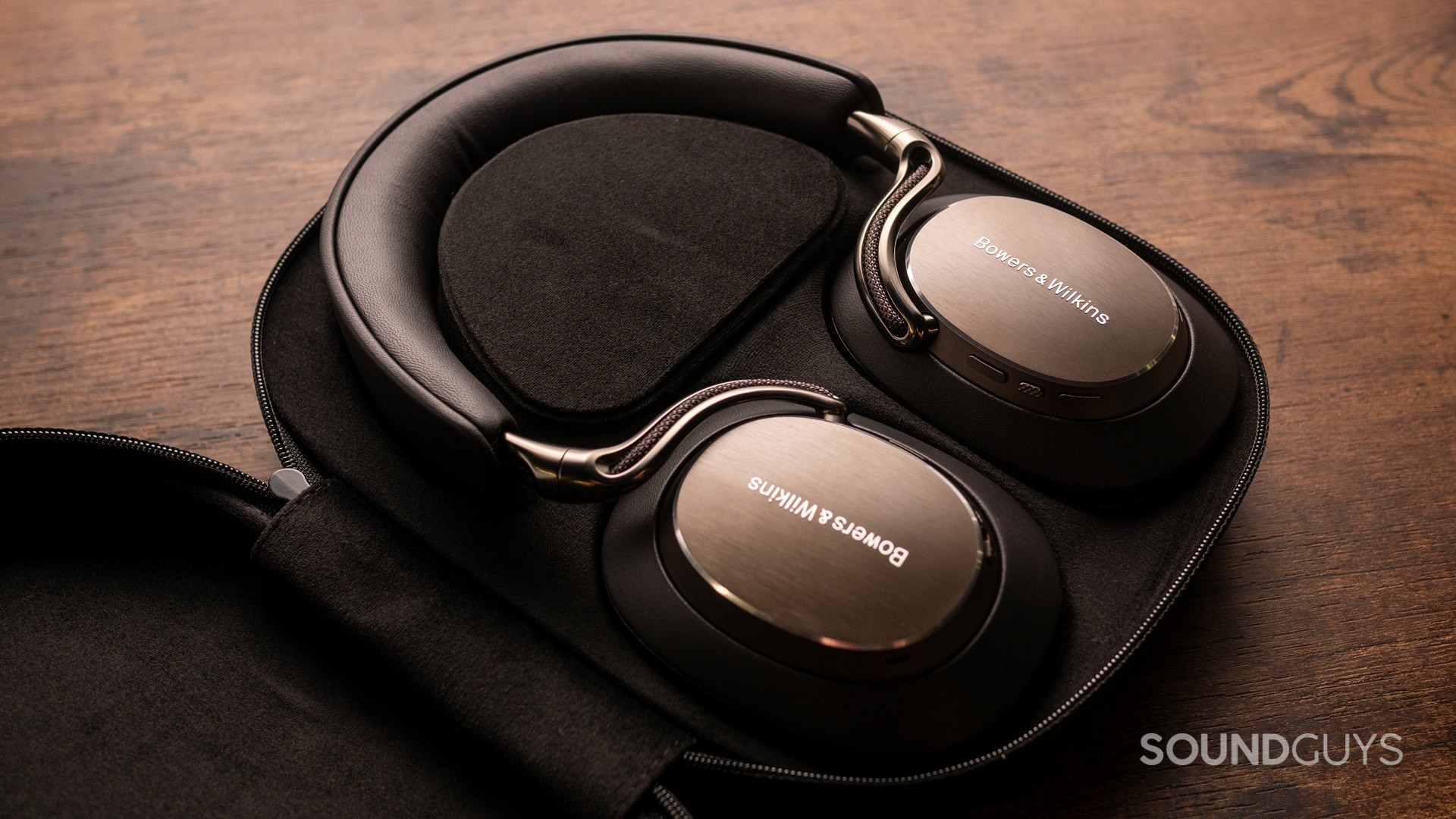 The sleek and modern design of the Bowers & Wilkins Px8 S2 headphones.