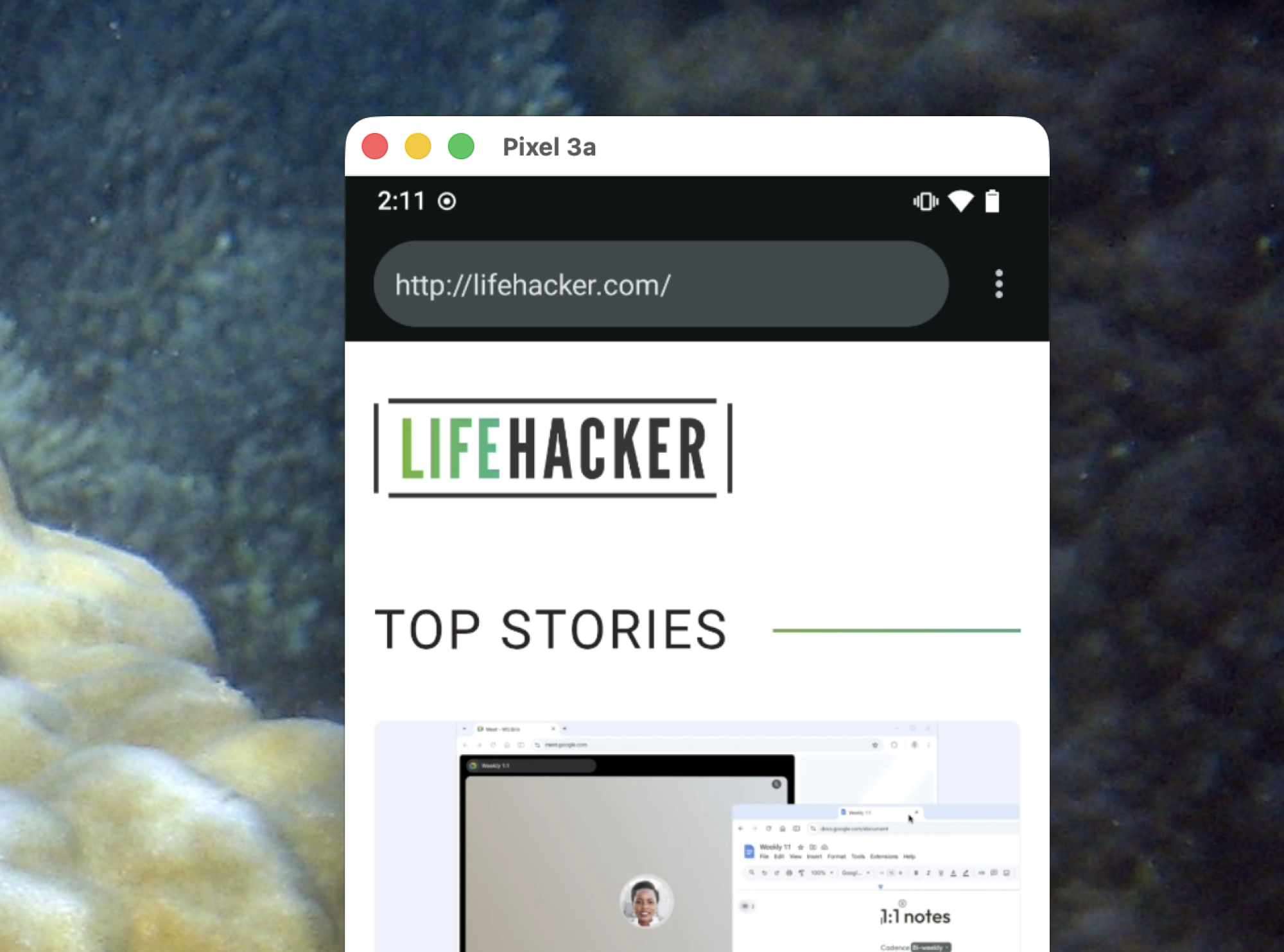 AirSync setup process with QR code scanning