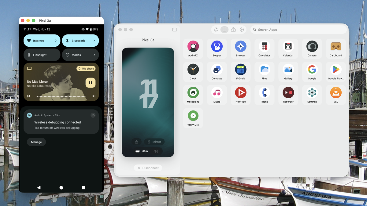 AirSync notification integration on macOS