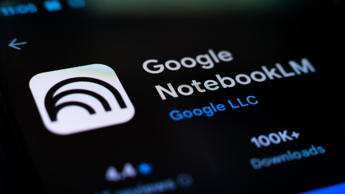 NotebookLM interface showing deep research options NotebookLM interface showing deep research options