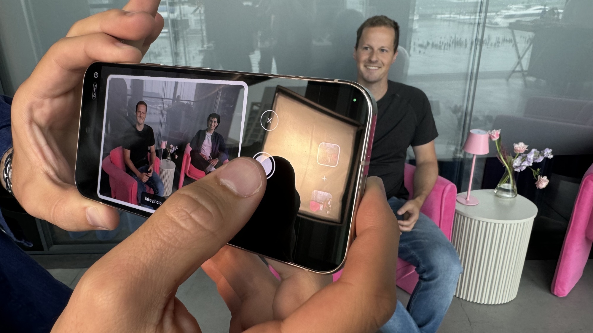 A close-up of the Pixel 9 Pro's camera setup