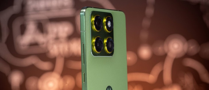 Motorola Edge 70's ultra-thin form factor The sleek design of the Motorola Edge 70 emphasizing its thin profile