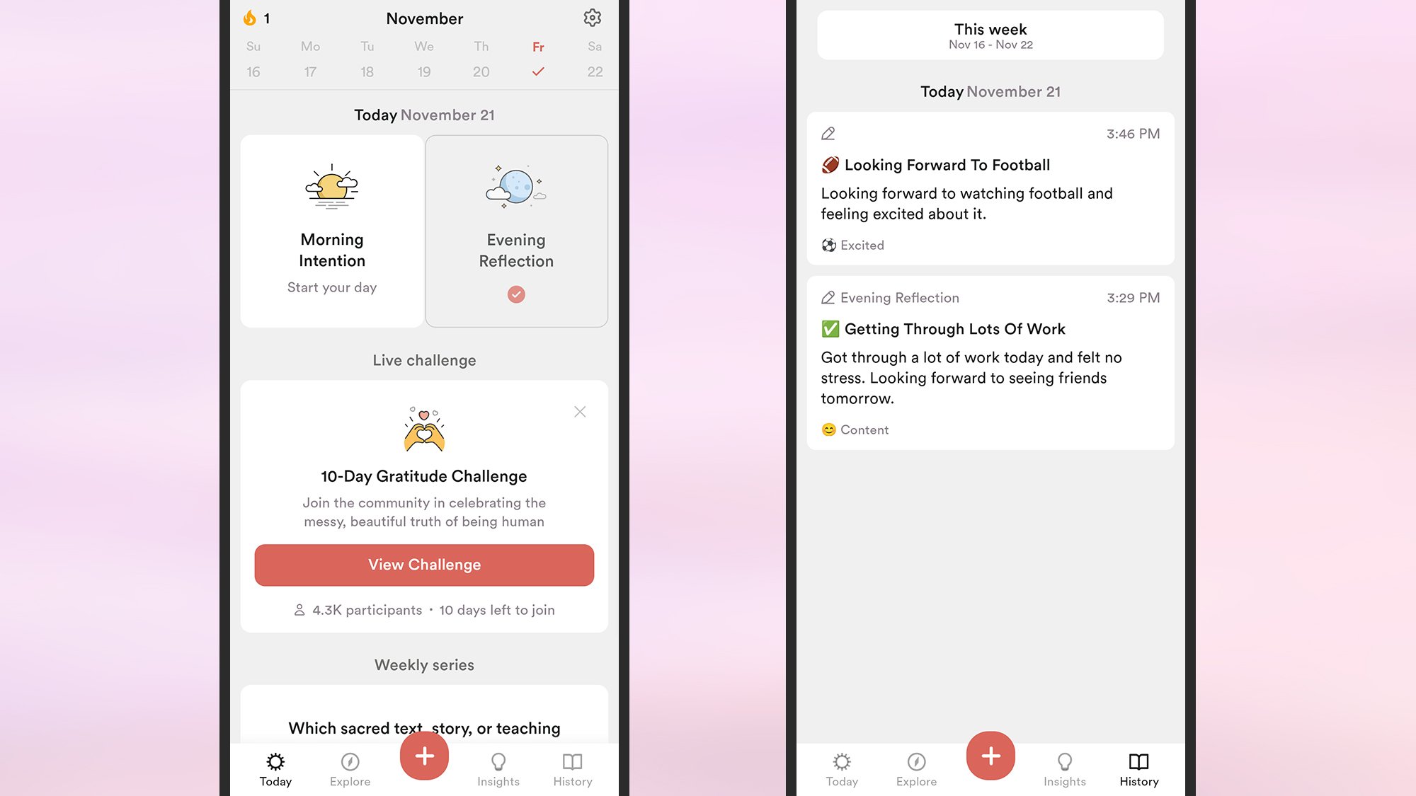 Choosing the perfect digital journal. A person thoughtfully selecting a journal app on their phone, focusing on their needs.