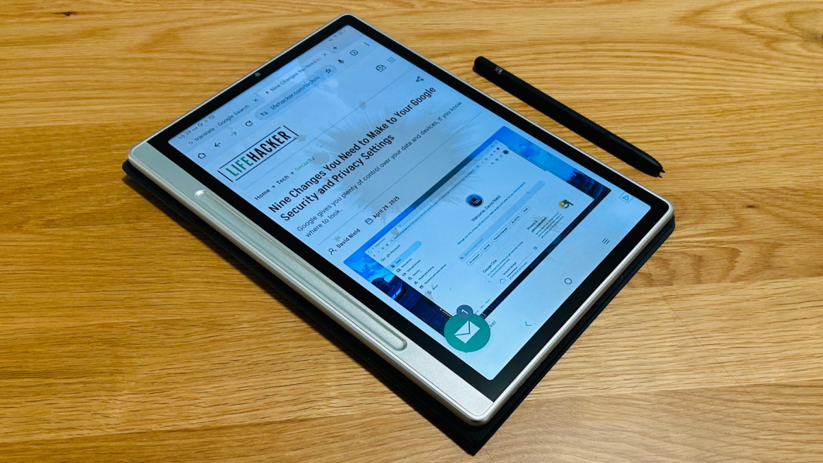 XP-Pen Magic Note Pad showcasing its vibrant display and stylus interaction.