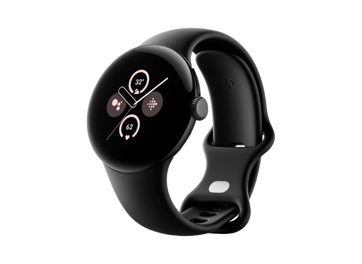 Google Pixel Watch 2 displaying its key features Google Pixel Watch 2 showcasing its sleek design and vibrant display