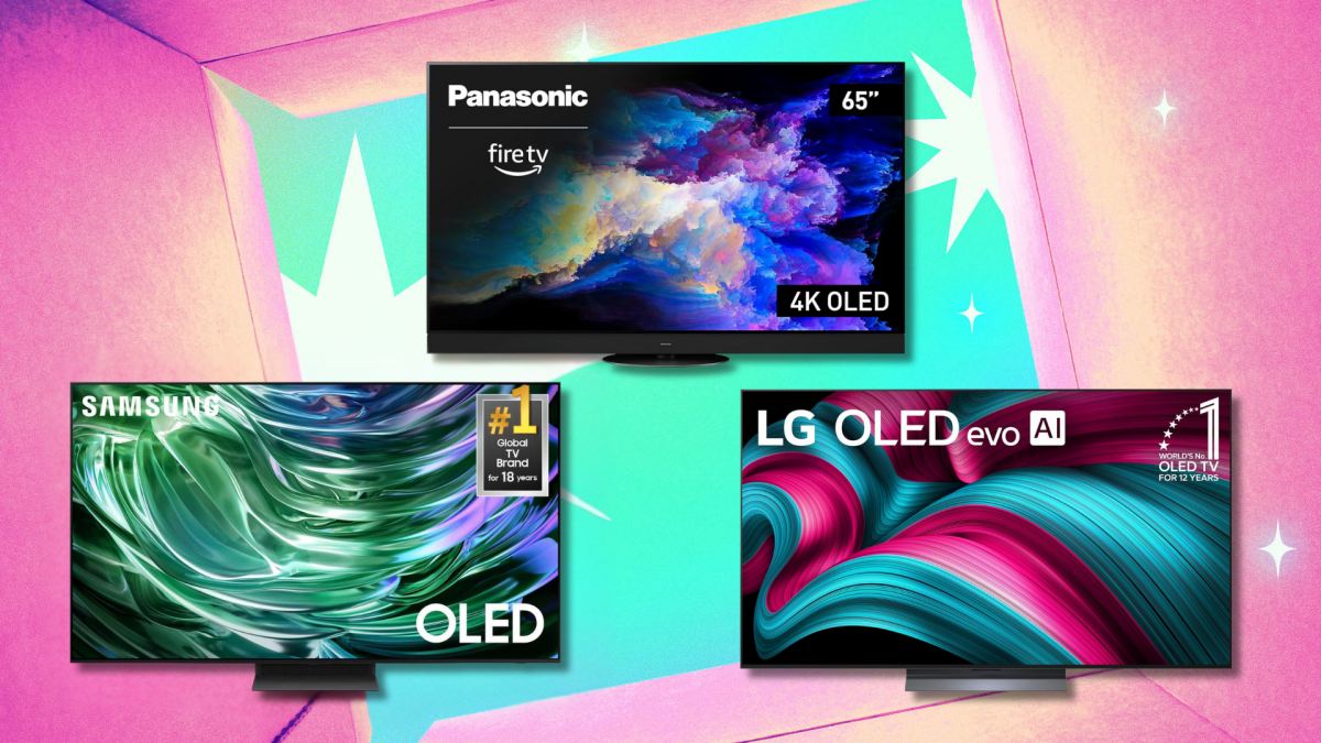 A sleek budget OLED TV showcasing vibrant colors.