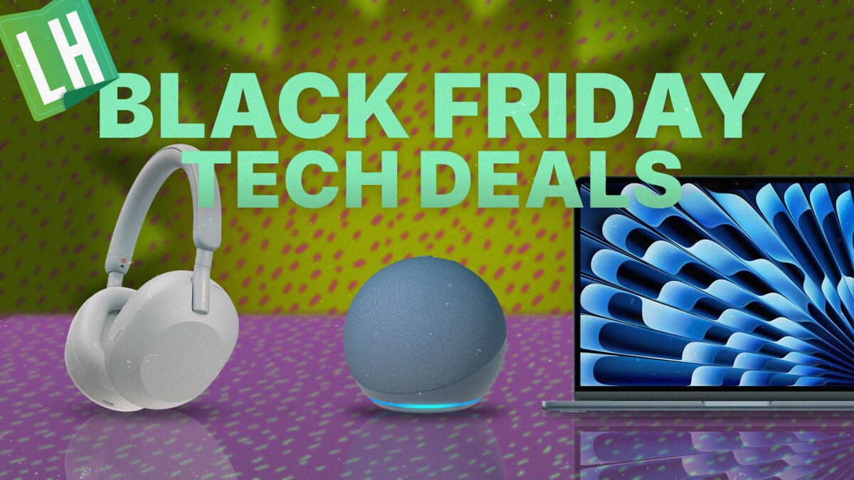Early Black Friday Tech Deals: Shop Smart and Save Big Excited shoppers looking at early Black Friday tech deals on their mobile devices.
