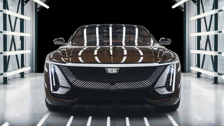 Cadillac Celestiq interior showcasing its luxurious cabin