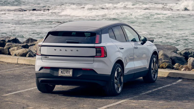 Interior view of the Volvo EX30 Single Motor Interior view of the Volvo EX30 Single Motor