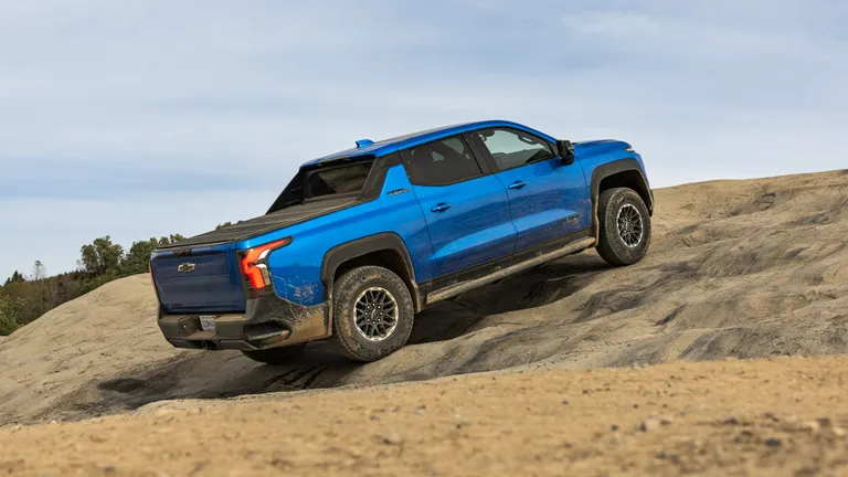 Chevrolet Silverado EV Trail Boss interior dashboard