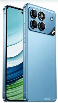 A vibrant, high-resolution OLED smartphone display showing dynamic content, representing the Honor Win series' screen