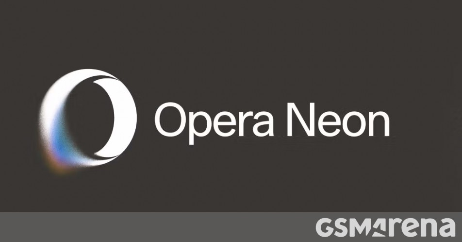 A sleek, futuristic interface of the Opera Neon Agentic AI Browser showcasing AI agent functionalities and integrated tools.