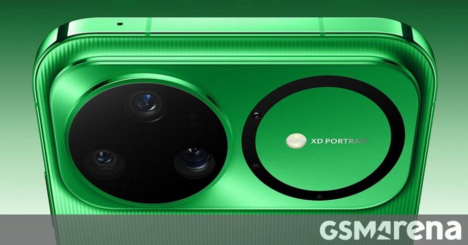 A close-up view of the new Huawei Nova 15 series smartphone showcasing its sleek design and camera module.