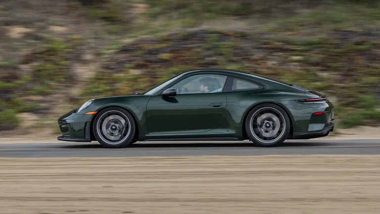 Interior view of the 2025 Porsche 911 GT3 Touring cockpit