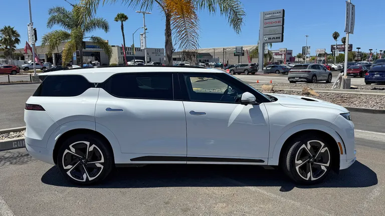 VinFast VF9 interior showing the large central screen