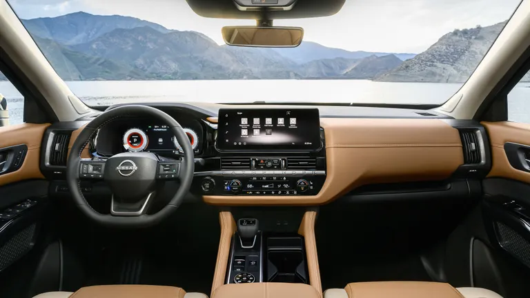 The powerful V6 engine of the 2026 Nissan Pathfinder, optimized for performance and efficiency. Experience the core of the 2026 Nissan Pathfinder Innovations.