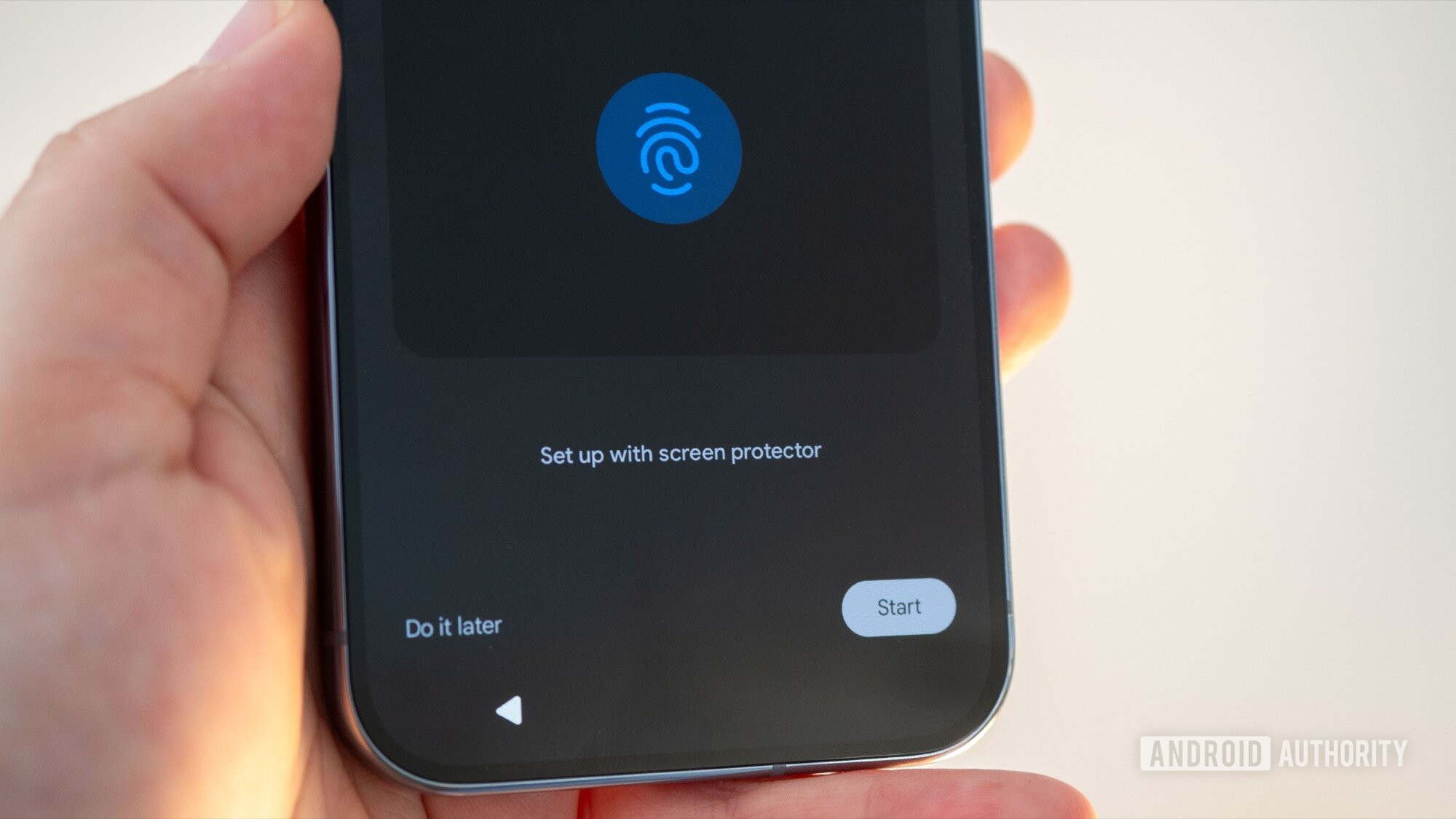 Screen-Off Fingerprint Unlock returns to Pixel devices Pixel 10 Pro XL displaying the Screen-Off Fingerprint Unlock setting in Android 16 QPR2